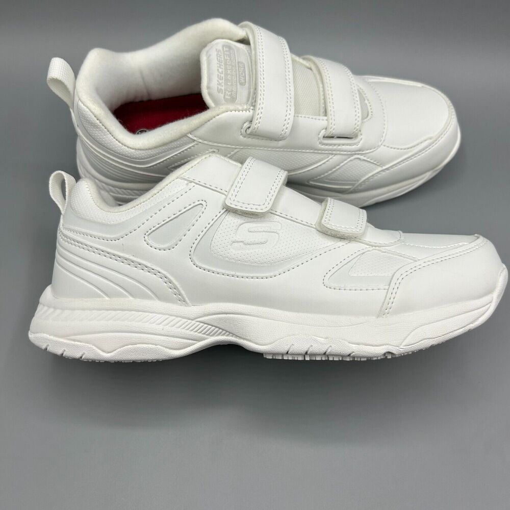 Skechers Dighton-Kristler Memory Foam  Work Women Slip Resistant Strap Shoes